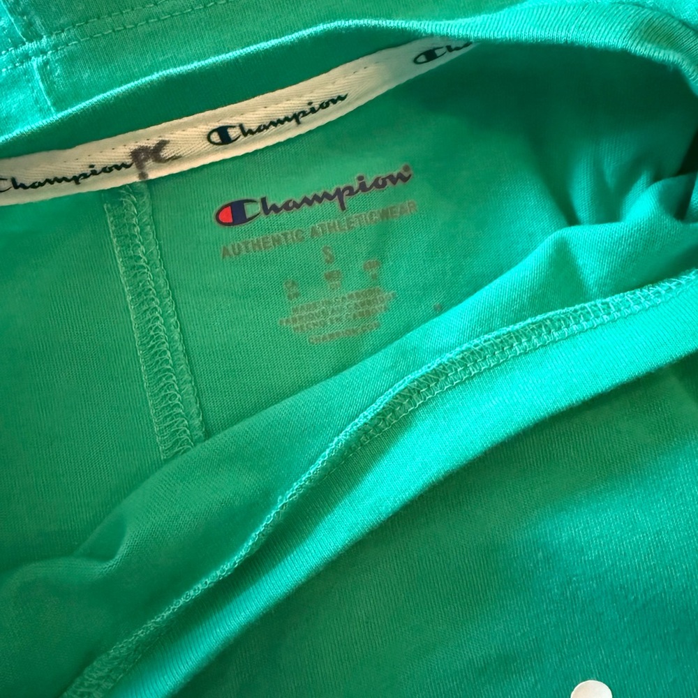 Champion Pink and Green Short Sleeve Tees - Picture 2 of 5